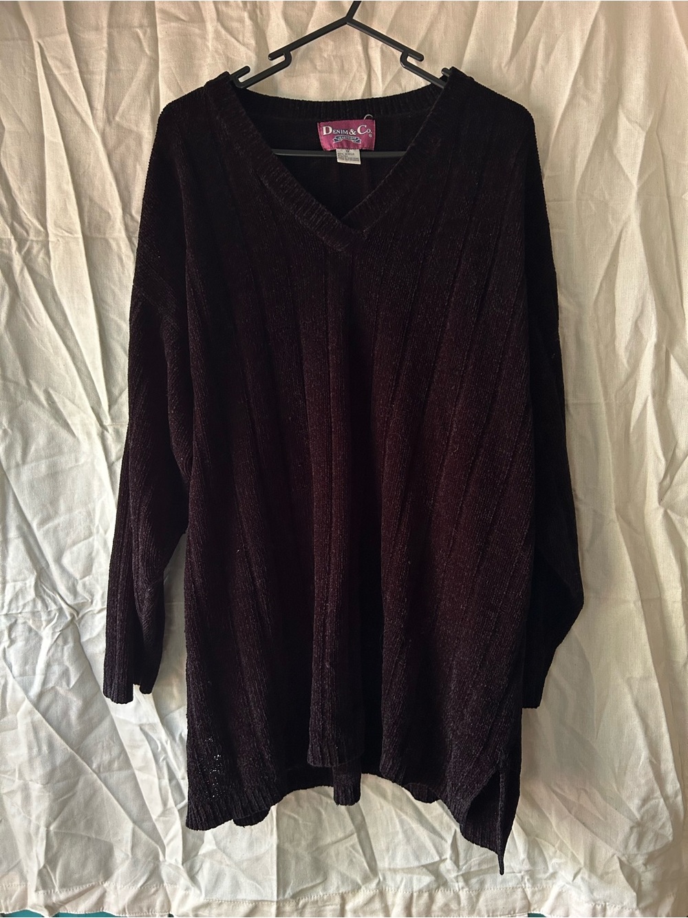 Vintage Sweater Demin&Co Black